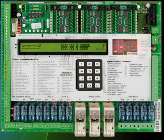 Hệ điều khiển thang máy LiSA10