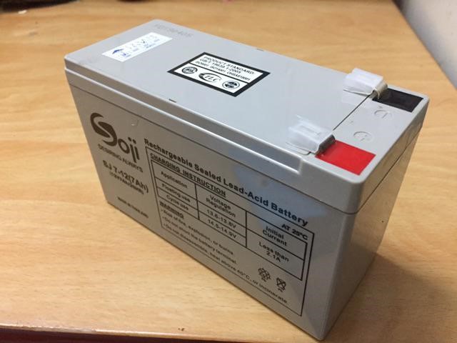 Ắc quy viễn thông Soji 12v-7ah